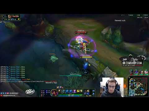 TSM Bjergsen Viktor vs Corki mid //Bjergsen Stream path 8.5