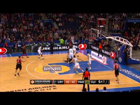 Highlights: Lietuvos Rytas Vilnius-Panathinaikos Athens