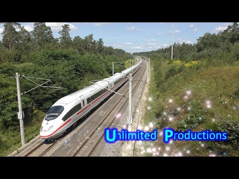 ICEs in Bayern (Nürnberg, Schnellfahrstrecke Nürnberg-Ingolstadt, München, Garmisch-Partenkirchen)