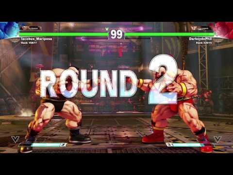 SFV Online MP March 7, 2016 pt22 - Zangief Mirror Match
