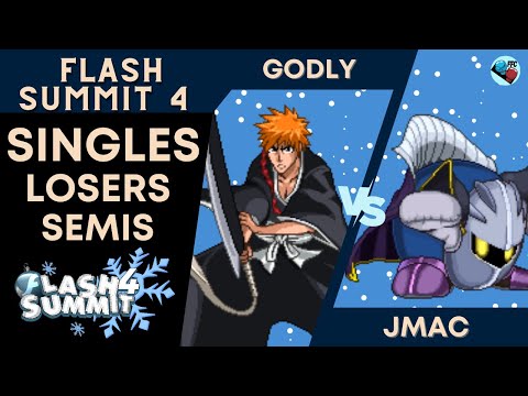 AFM Godly (Ichigo) vs SC Jmac (Meta Knight) - SSF2 Losers Semis - Flash Summit 4