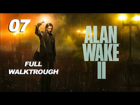 ALAN WAKE 2 PS5 Walkthrough Gameplay Part 7  (HD)