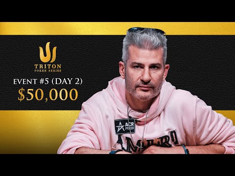 Triton Poker Series London 2023 - Event #5 $50k NLH 8-Handed - Day 2