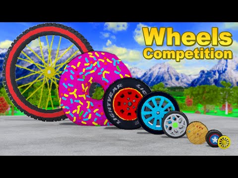 Wheels Competition - Who is better ? -  Teardown