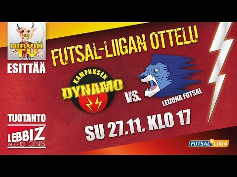27.11.2016 KaDy - Leijona Futsal klo 17.00 Futsal-Liiga