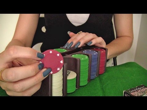 ASMR * Tapping & Scratching * Theme: Poker * Fast Tapping * No Talking * ASMRVilla