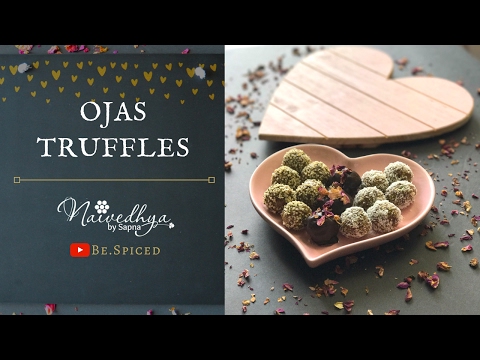 OJAS TRUFFLES | Valentine Day CHOCOLATE treat | AYURVEDIC | RAW FOOD | DAIRY FREE | GLUTEN-FREE