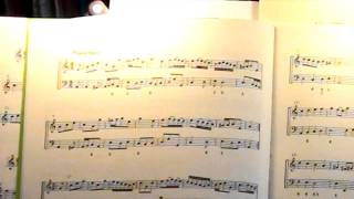 Passepied from partita in a-minor Theodor Schwartzkopff