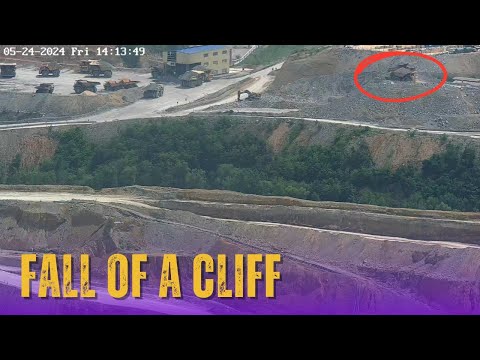 Belaz Haul Truck Falls Off Cliff Dangerous Accidents Caught on Camera |  Fails Compilation 2025