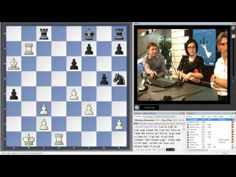 Biel 2014 Round 5 Alexander Motylev vs Hou Yifan