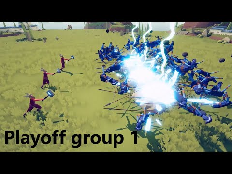 Playoff Group 1 - TABS Tournament Same Prize All 123 Units - #19