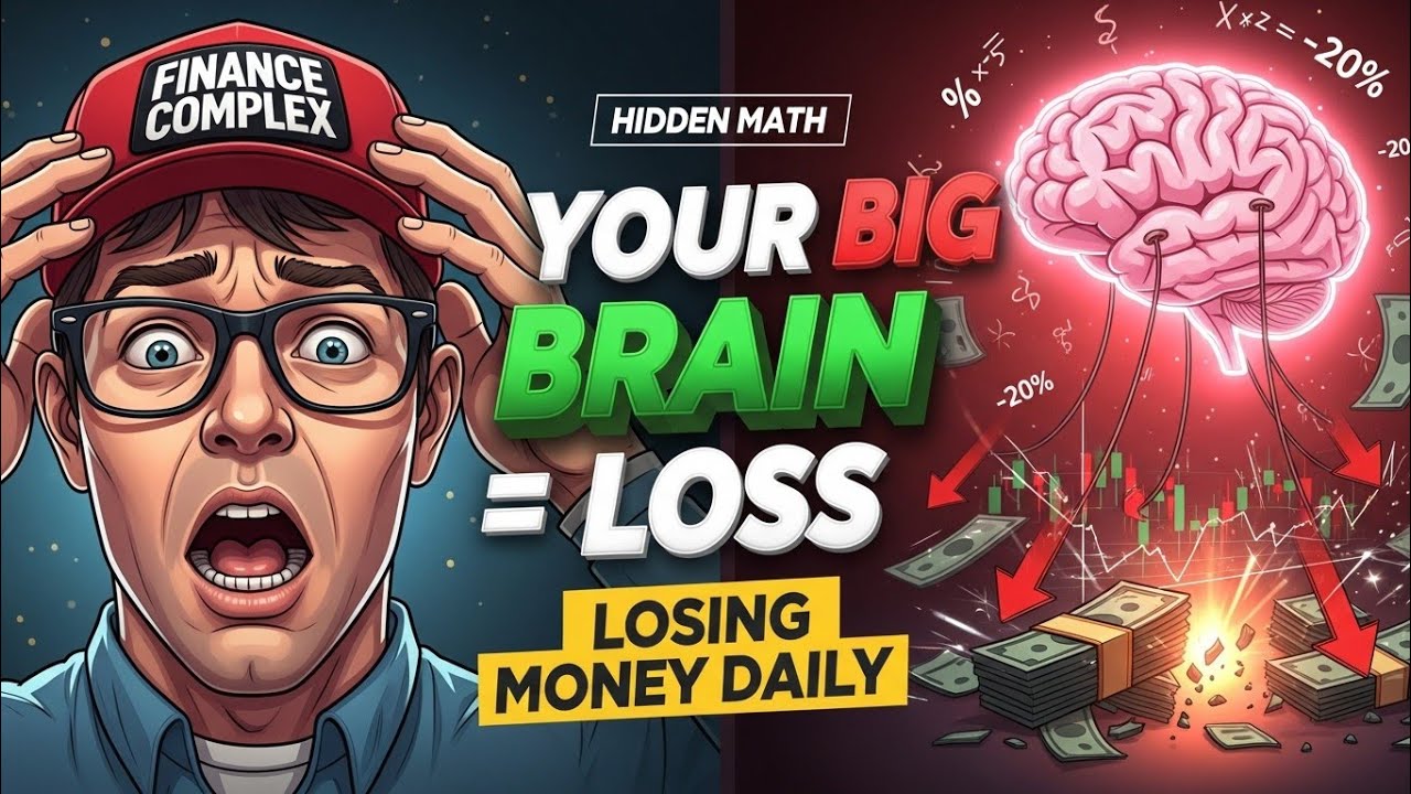 Why Your Brain Forces You to Lose Money ||Hidden Math Behind It
