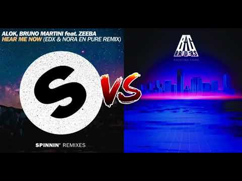 Official Mashup #1 Hear me now (EDX & Nora en Pure Remix) V.S. Bag Raiders Shooting Starr