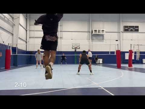 (2022) - LKN Last Indoor Tournament - Reverse Coed Quads - Semifinals (G1)