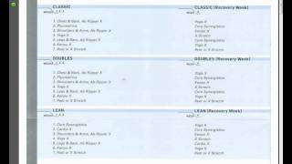 P90X Workout Schedule