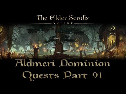 ESO - Aldmeri Dominion Quests - Part 91 - Greenshade Part 6 - The Fading Tree
