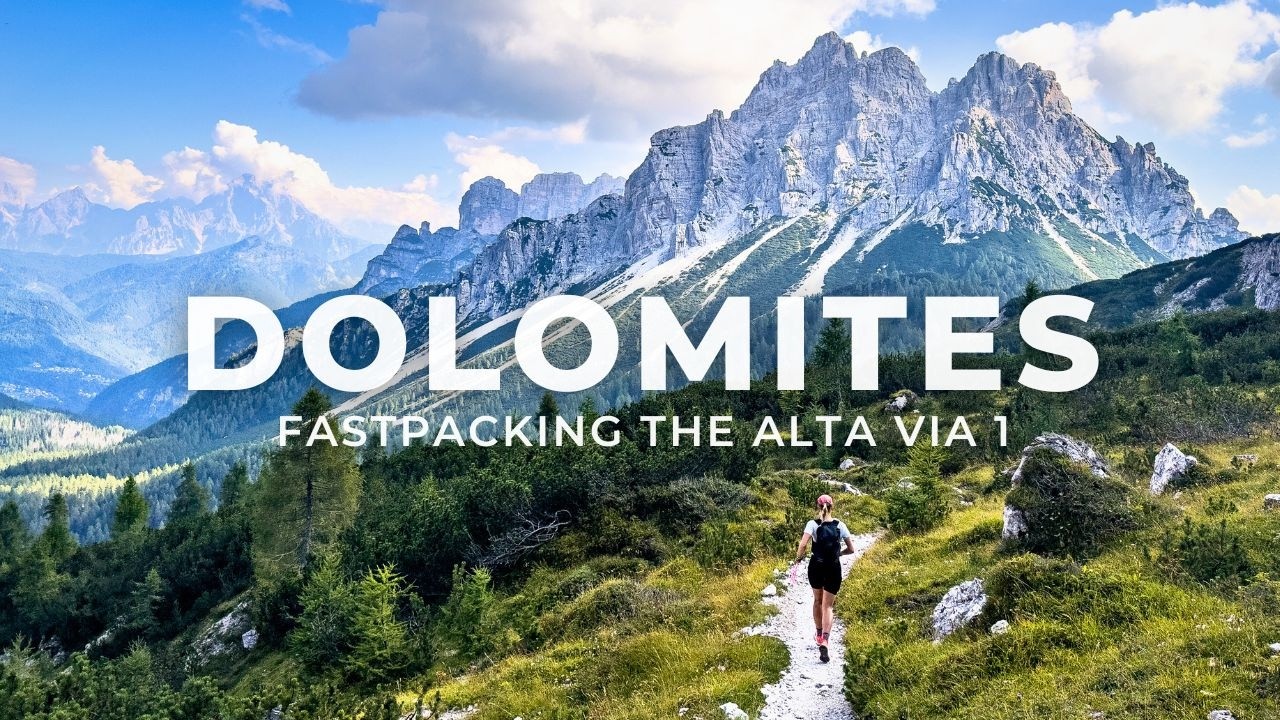 Fastpacking the Alta Via 1 in the Dolomites
