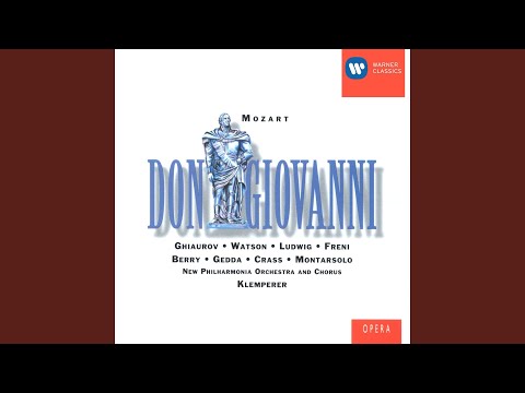 Don Giovanni K527, Atto Secondo, Scena quarta: Recitativo: Calmetevi, idol mio! (Donna...
