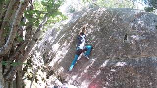 Video thumbnail of Tornavís, 6b+. Cavallers