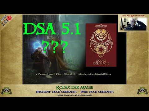 Erster DSA 5-Regel-Sammelband angekündigt: Kodex der Magie! (DSA-Nachrichten KW24-27/22) #033