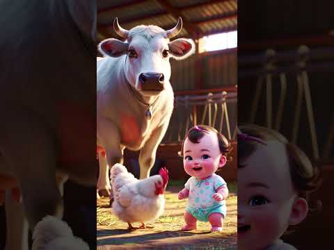 Adorable & funny Cwo Chicks 🐔 ! Cute chicken moments & bird 🐂🐓 #short​​ #animals​​ #vairal​​