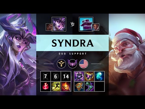 Syndra Support vs Braum - NA Master Patch 25.09