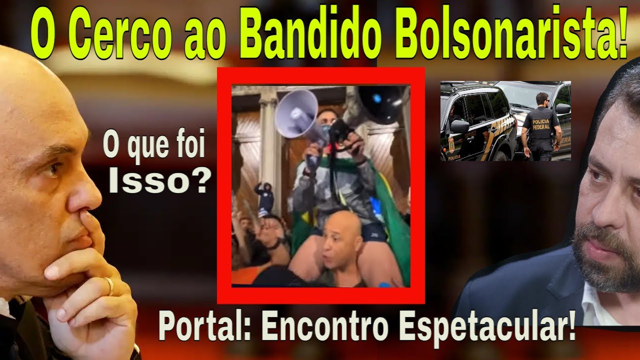 MORAES CERCA BOLSONARISTA MARÇAL. A VERDADE E CENAS INCRÍVEIS! PORTAL DO JOSÉ: ENCONTRO ESPETACULAR!