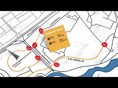 Traffic Plan - Emaar NYE 2019