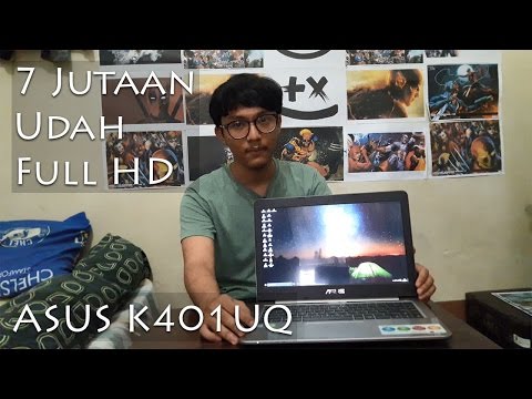 Review Laptop Gaming 7 Jutaan Asus K401UQ || Intel i5-7200 Kaby Lake Nvidia GT 940MX