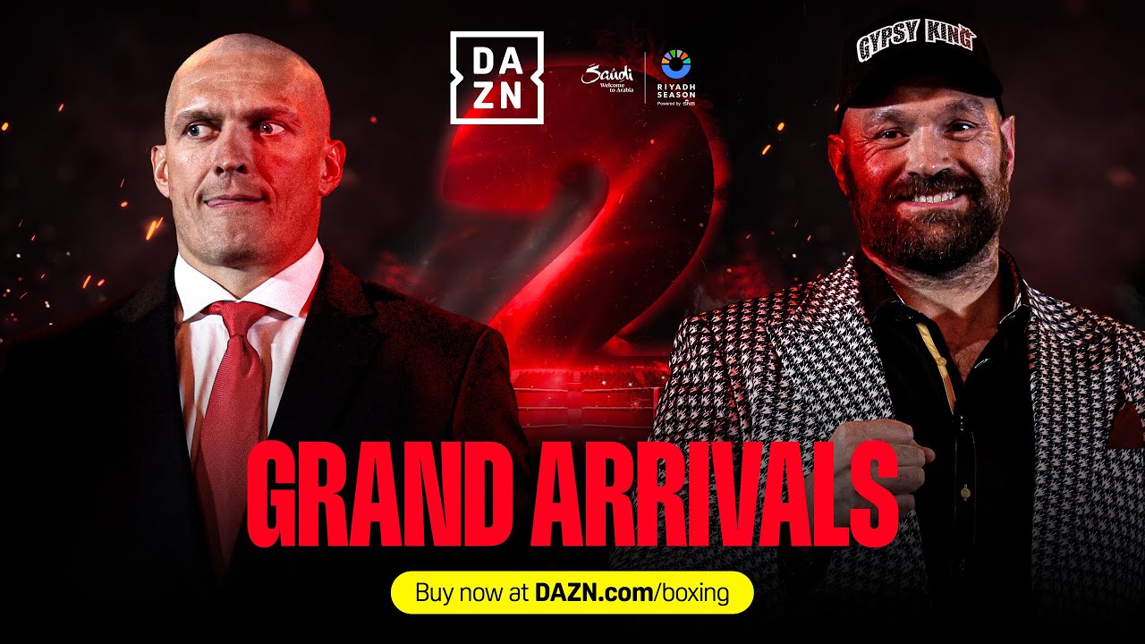 RIYADH SEASON: OLEKSANDR USYK VS. TYSON FURY 2 | REIGNITED | GRAND ARRIVALS LIVESTREAM
