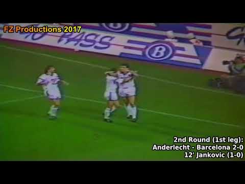 1989-1990 Cup Winners' Cup: RSC Anderlecht All Goals (Road to the Final)
