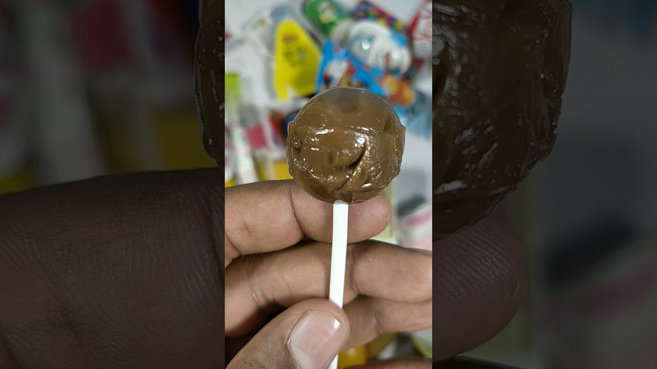 Eclairs Yummy Lollipop chocolate #shorts