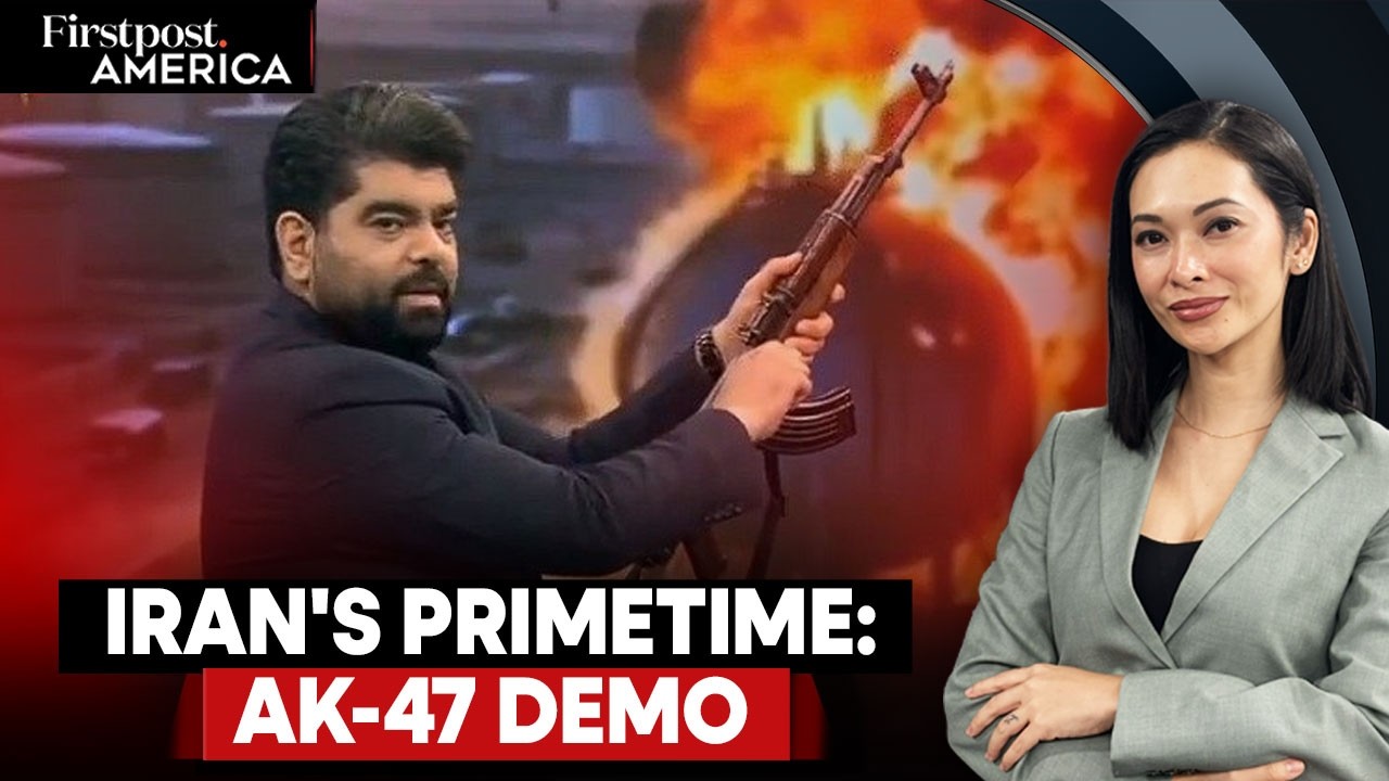 ON CAM: Iran Airs Weapons Training on TV as Fears of New War Grow | Firstpost America | N18G