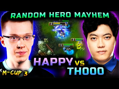 Random Chaos! 🎲 Happy vs TH000 🔥 M-Cup 3 LB Semifinal Bo3