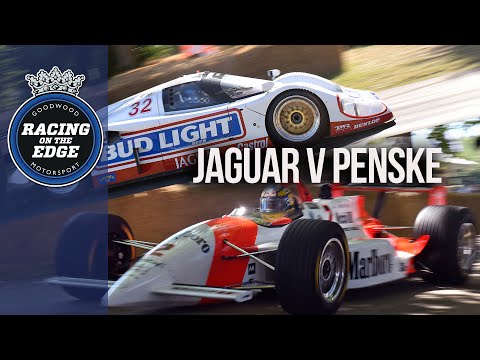 Group C Jaguar XJR-12D v Penske PC22 CART