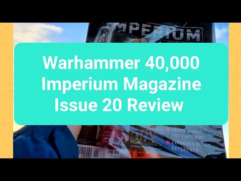 Warhammer 40,000 Imperium Magazine Issue 20 Review  #warhammer40000 #necron #spacemarine