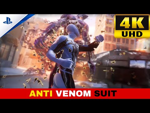 ANTI VENOM Free Roam SPIDER-MAN 2 (PS5) Gameplay Walkthrough [4K60FPS]
