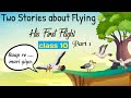 His First Flight Class 10 In Hindi Animation Two Stories About Flying Class 10 Part 1 In Hindi