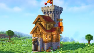 Minecraft | How to build a Castle | Tutorial