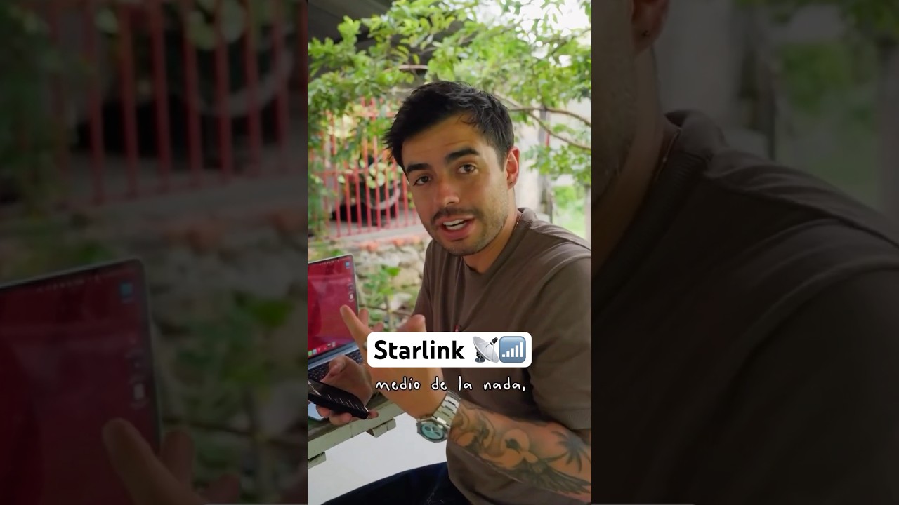 Video real Starlink Estándar V4 en uso