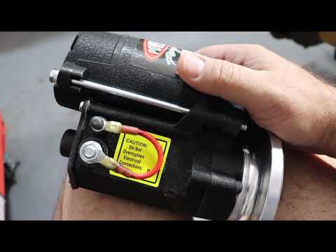 I Installed a Powermaster Mastertorque 9603 Starter on my SBF