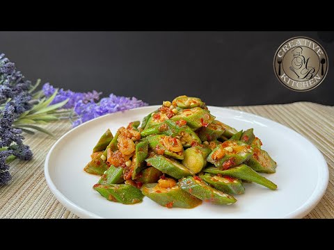 Stir Fry Spicy Sambal Okra | The tastiest sambal okra to go with rice is here!!!