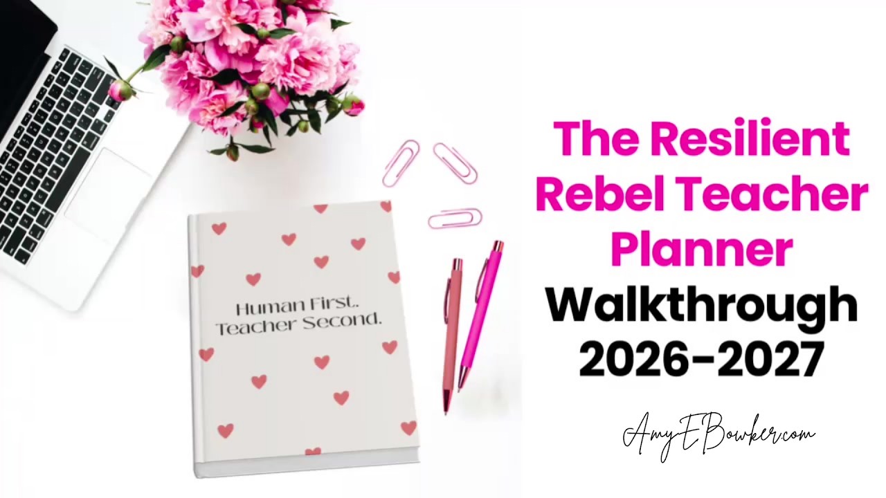 I Made the Teacher Planner I Wish I Had (Full 2026–2027 Walkthrough)