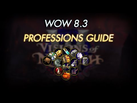 Professions Guide WoW 8.3 Visions of N'zoth