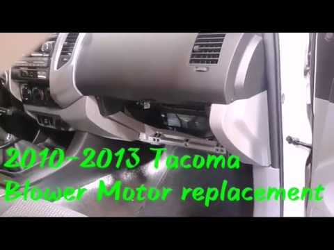 2005 - 2015 TOYOTA TACOMA BLOWER MOTOR REPLACEMENT TUTORIAL | 2009 2010 2011 2012 2013 2014 2015