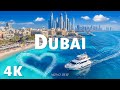 Dubai 4K Aerial Views Of Iconic Skyscrapers Desert Landscapes With Deep House Chill
