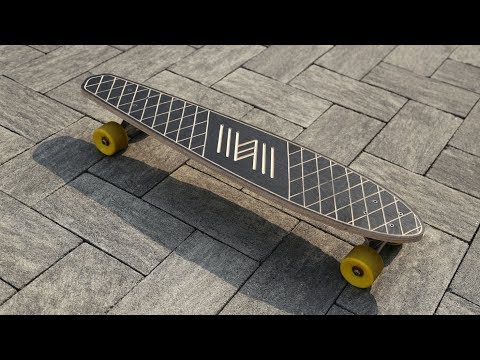 Goliath CNC Projects: Springa longboard