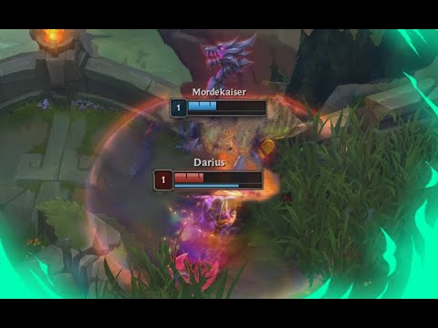 DARIUS vs MORDEKAISER at LVL 1