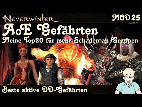 NEVERWINTER Top 20 AoE Gefährten für DD-Klassen - Mehr Schaden an Gruppen - MOD25 - PS4/PS5 deutsch