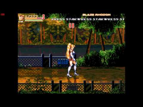 Streets of Rage Z (OpenBoR) Kurokishi, 黒騎士 (remastered version) Longplay Part 1